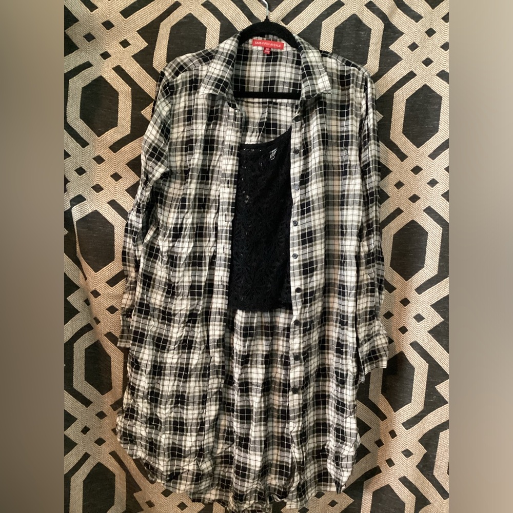 Saks fifth avenue extra long shirt
